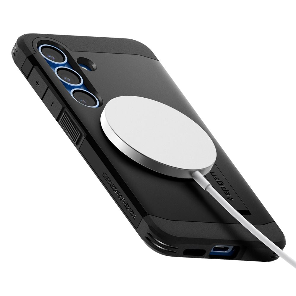 Spigen Samsung Galaxy S25 - Tough Armor Mag - Σκληρή Θήκη με MagSafe - Black