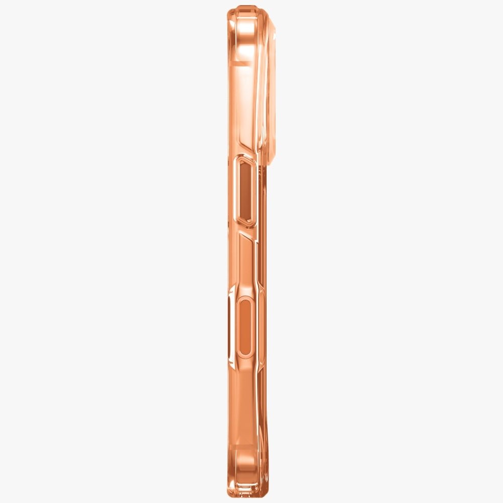 Uniq iPhone 17 Pro - LifePro Xtreme Magclick - Σκληρή Θήκη με Πλαίσιο Σιλικόνης και MagSafe - Clear / Orange