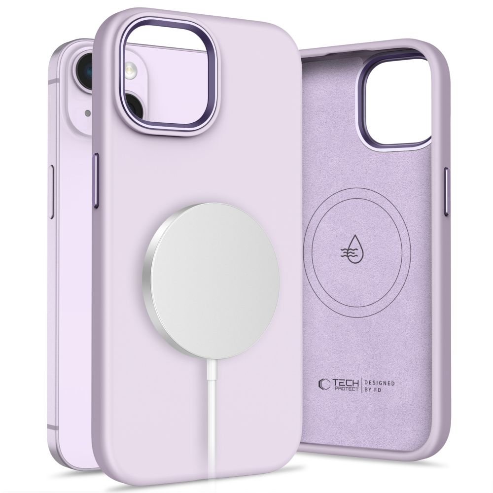 Tech - Protect iPhone 14 Silicone Pure Θήκη Σιλικόνης TPU με MagSafe - Mauve