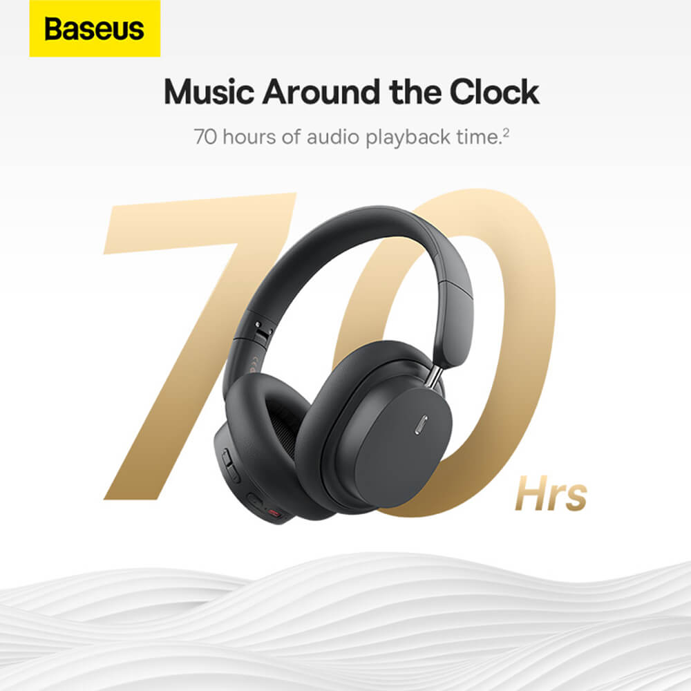 Baseus Bowie D05 Ασύρματα Ακουστικά - Bluetooth 5.3 - Grey