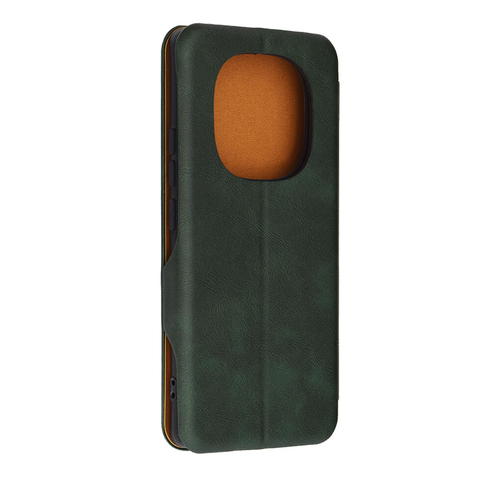 Techsuit Xiaomi Redmi Note 14 Pro 4G - Safe Wallet Plus - Θήκη Βιβλίο - Green