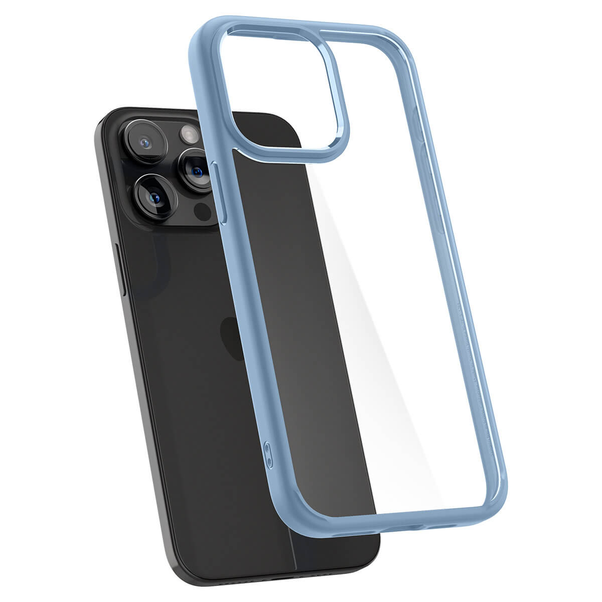 Spigen iPhone 15 Pro Max Ultra Hybrid Σκληρή Θήκη με Πλαίσιο Σιλικόνης - Sierra Blue