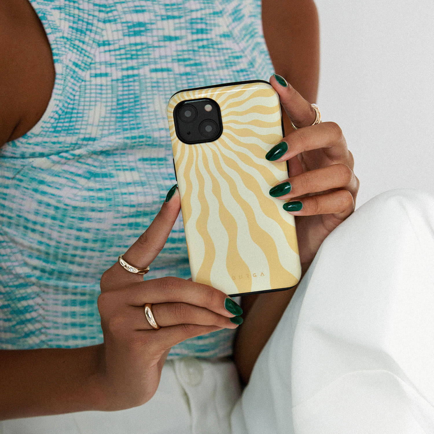 Burga iPhone 13 Pro Fashion Tough Σκληρή Θήκη - Sunny Bunny