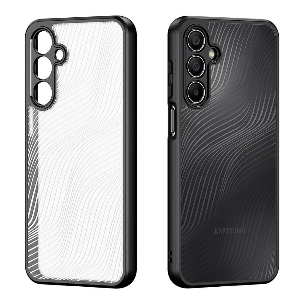 Dux Ducis Samsung Galaxy A16 4G / A16 5G - Aimo Series - Σκληρή Θήκη με Πλαίσιο Σιλικόνης - Black