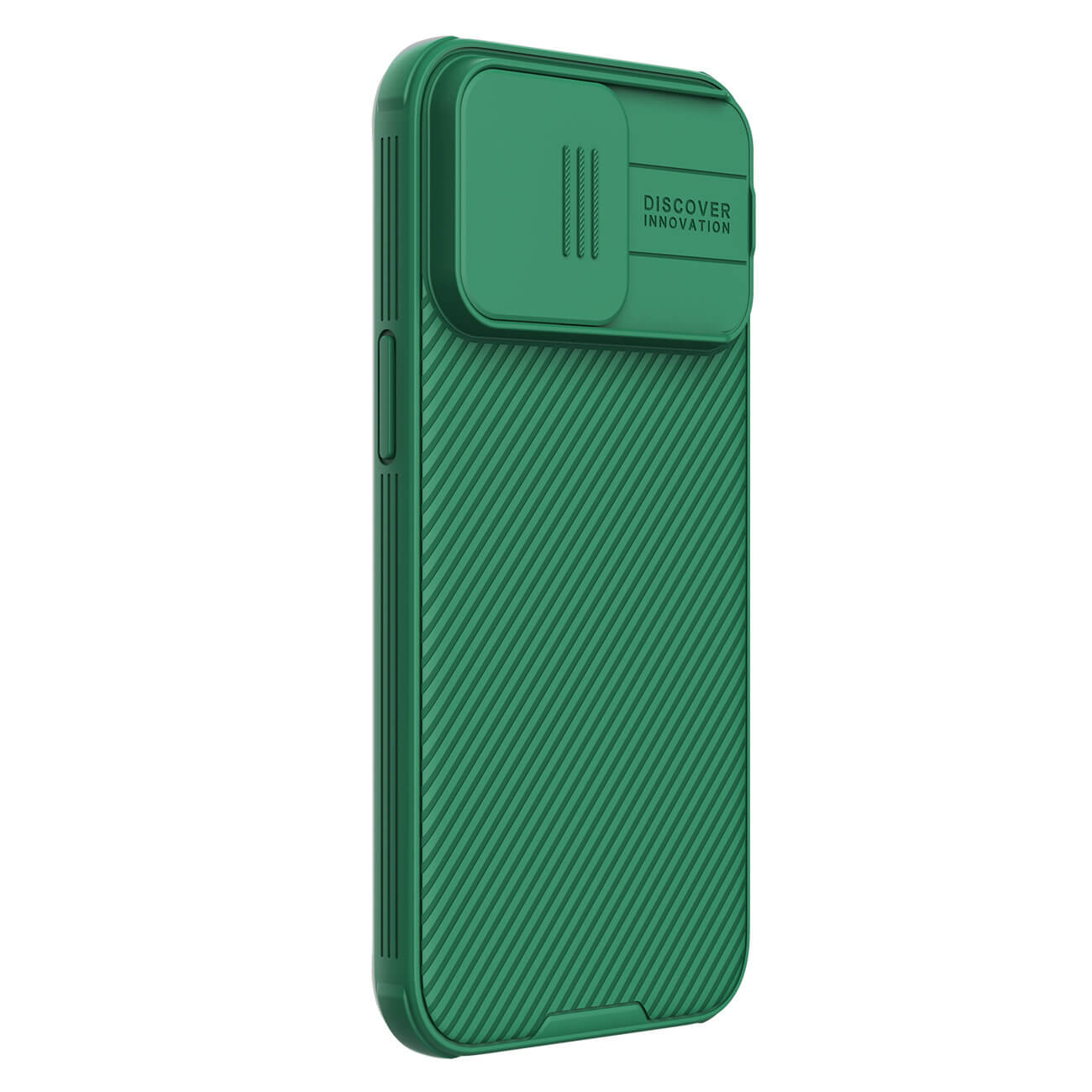 Nillkin iPhone 15 Pro CamShield Pro Magnetic Σκληρή Θήκη με Κάλυμμα για την Κάμερα και MagSafe - Green