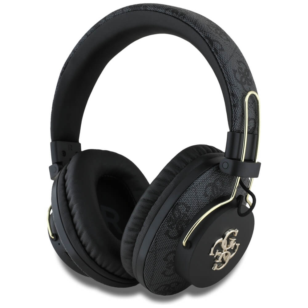 Guess Over - Ear Metal 4G Logo - Ασύρματα Bluetooth Ακουστικά - Black