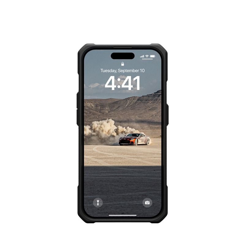 UAG iPhone 15 Pro Monarch Kevlar Series Σκληρή Θήκη - Kevlar Black