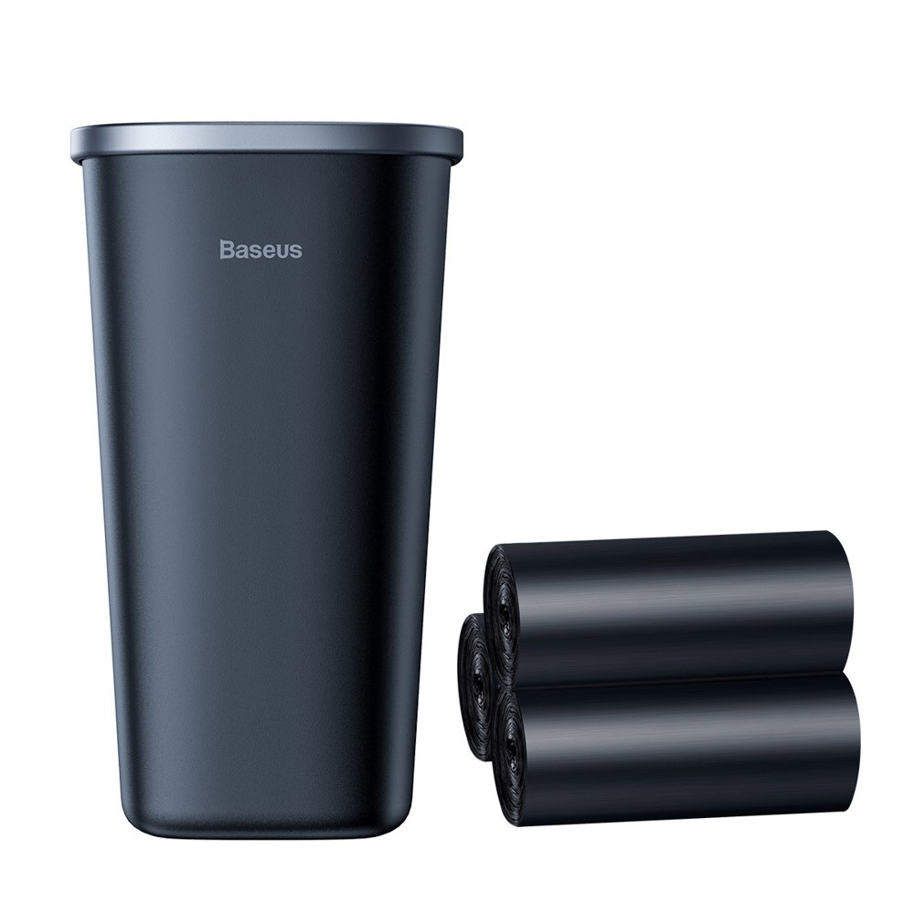 Baseus Automotive Garbage Can - Μίνι Κάδος Απορριμμάτων για το Αυτοκίνητο - Black - CRLJT - A01