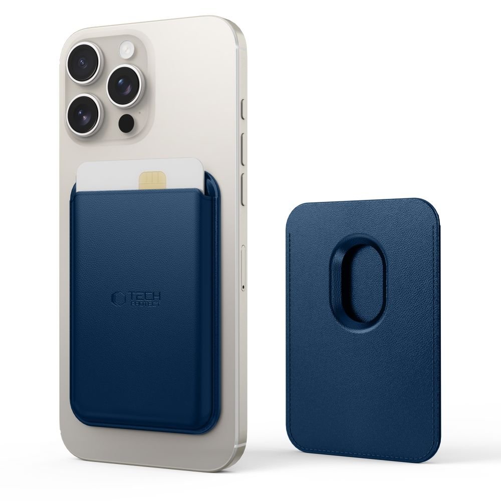 Tech - Protect MagWallet MagSafe Universal Magnetic Card Holder Μαγνητική Θήκη Καρτών - Navy Blue