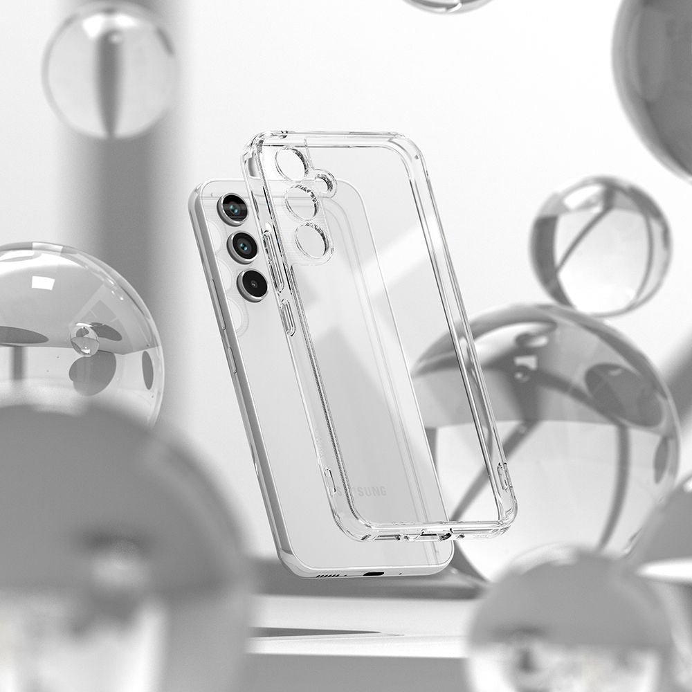 Ringke Samsung Galaxy A54 5G Fusion Σκληρή Θήκη με Πλαίσιο Σιλικόνης - Διάφανη