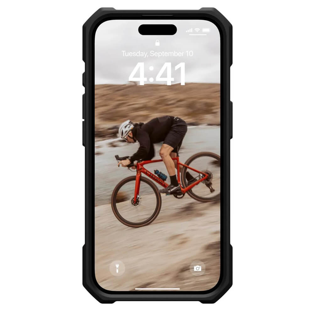 UAG iPhone 16 Essential Armor MagSafe Θήκη Σιλικόνης TPU με MagSafe - Black