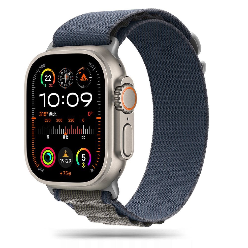 Tech - Protect Λουράκι Apple Watch 8/9/10/11 - SE (1/2/3) - Ultra (1/2/3) – 44/45/46/49mm Nylon Pro - Navy / Grey