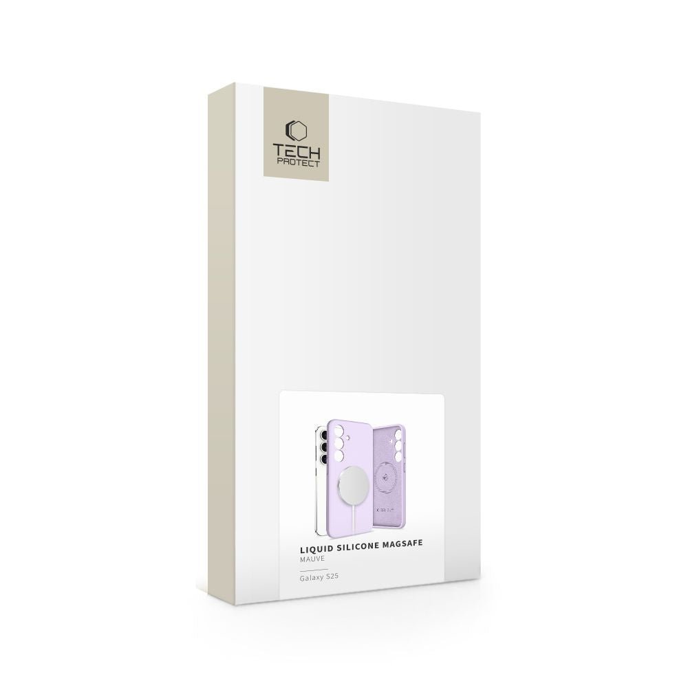 Tech - Protect Samsung Galaxy S25 Liquid Silicone - MagSafe Θήκη Σιλικόνης TPU - Mauve