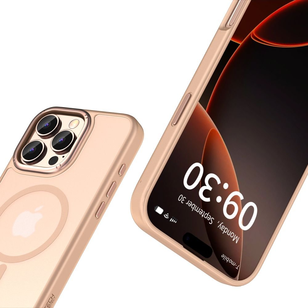 Tech - Protect iPhone 16 Pro Max MagEdge - Σκληρή Θήκη με Πλαίσιο Σιλικόνης και MagSafe - Desert