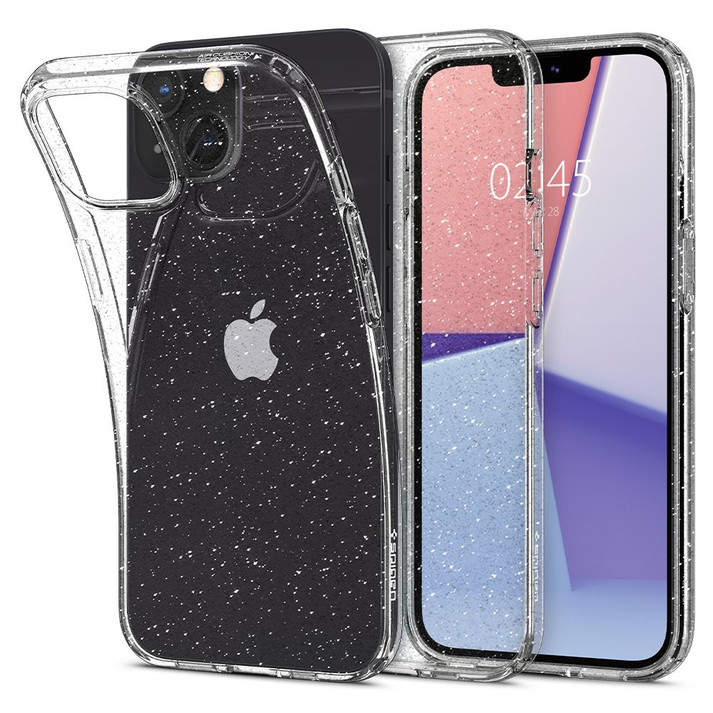 Spigen iPhone 13 Liquid Crystal Θήκη Σιλικόνης - Glitter Crystal