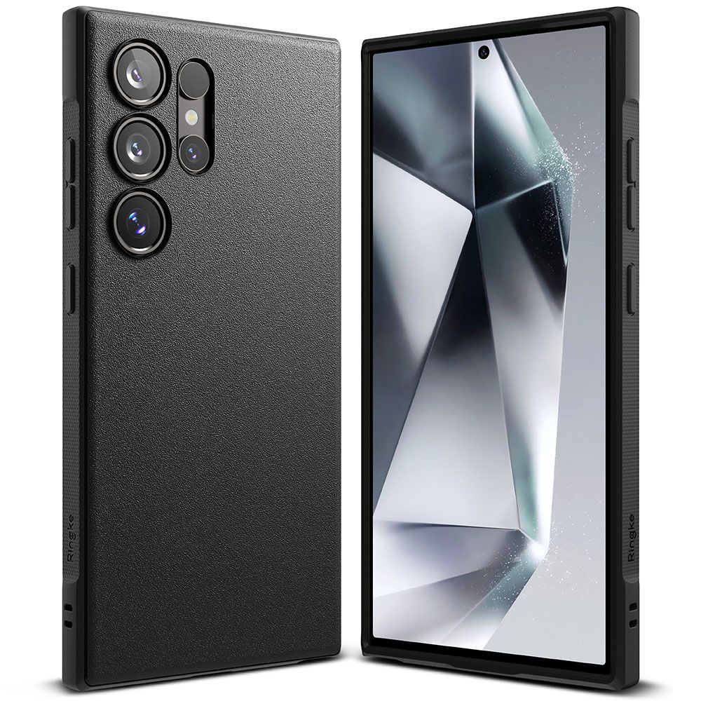 Ringke Samsung Galaxy S24 Ultra Onyx Durable TPU Case Θήκη Σιλικόνης - Black