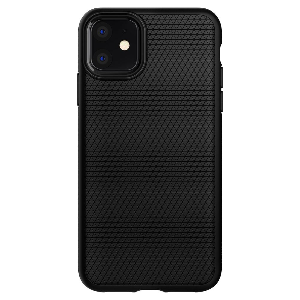 Spigen iPhone 11 Liquid Air Θήκη Σιλικόνης - Matte Black