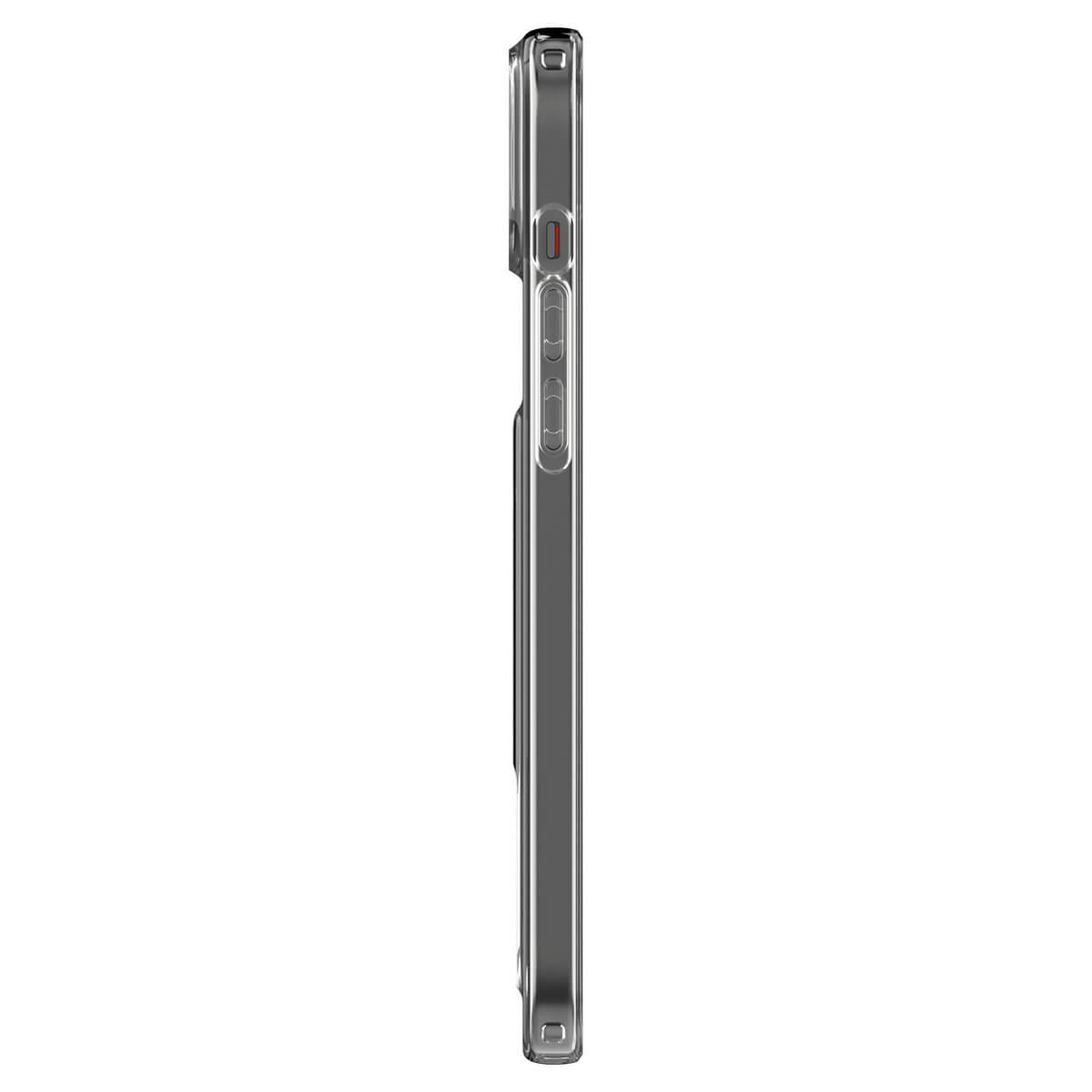 Spigen iPhone 15 Crystal Slot Θήκη Σιλικόνης με Υποδοχή για Κάρτα - Crystal Clear