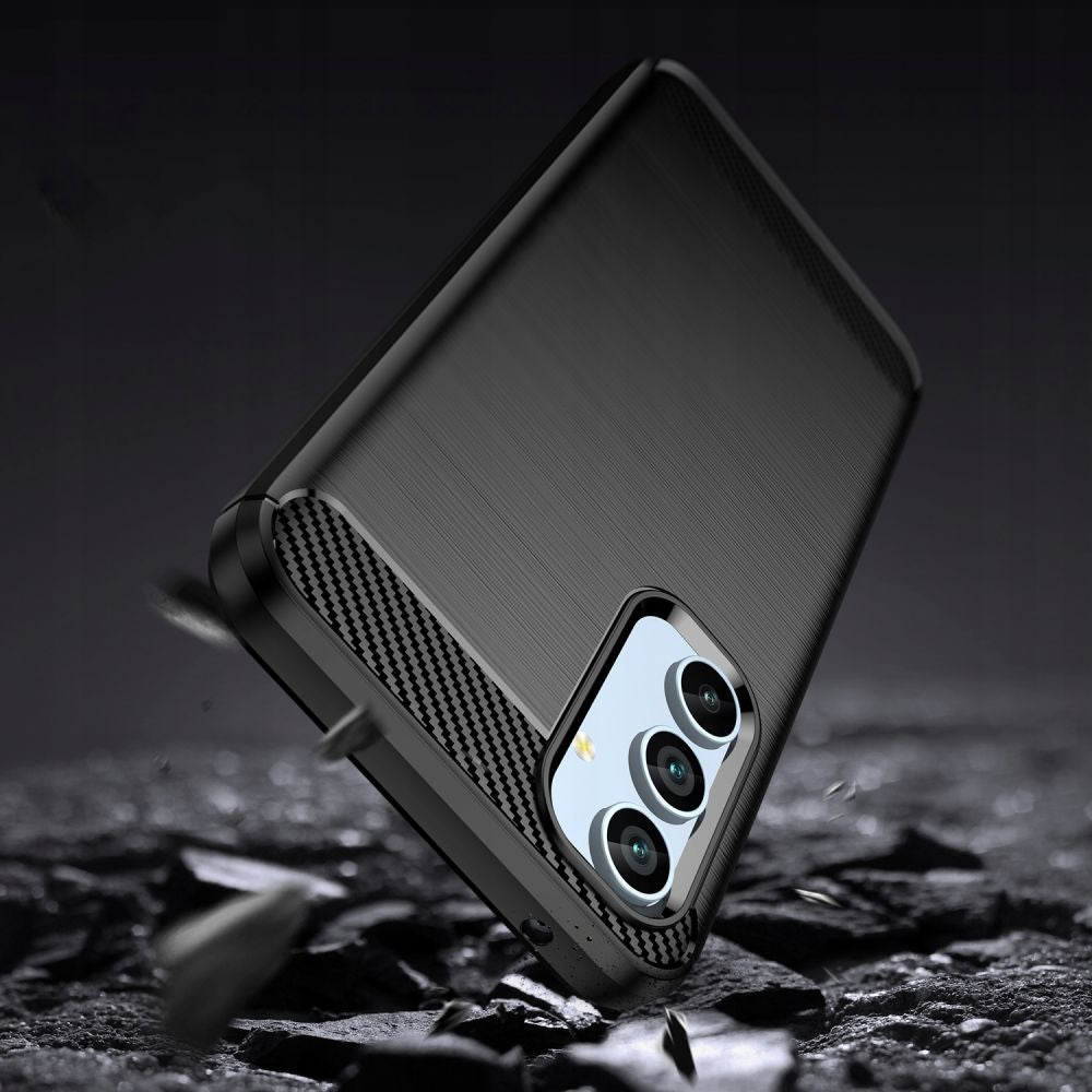 Tech - Protect Samsung Galaxy A34 5G Θήκη Rugged Carbon TPU - Black