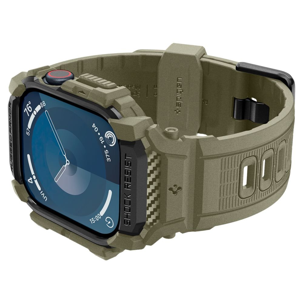 Spigen Λουράκι Apple Watch 10/11 - 46mm Rugged Armor Pro - Vintage Khaki