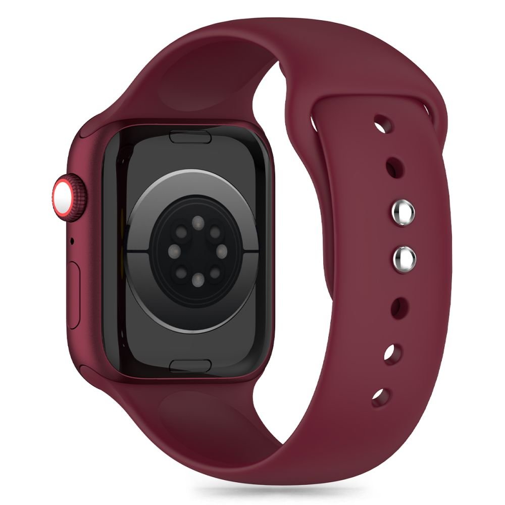 Tech - Protect Λουράκι Apple Watch 4/5/6/7/8/9/10/11 - SE (1/2/3) - ULTRA (1/2/3) - 44/45/46/49mm Silicone Σιλικόνης - Mulberry