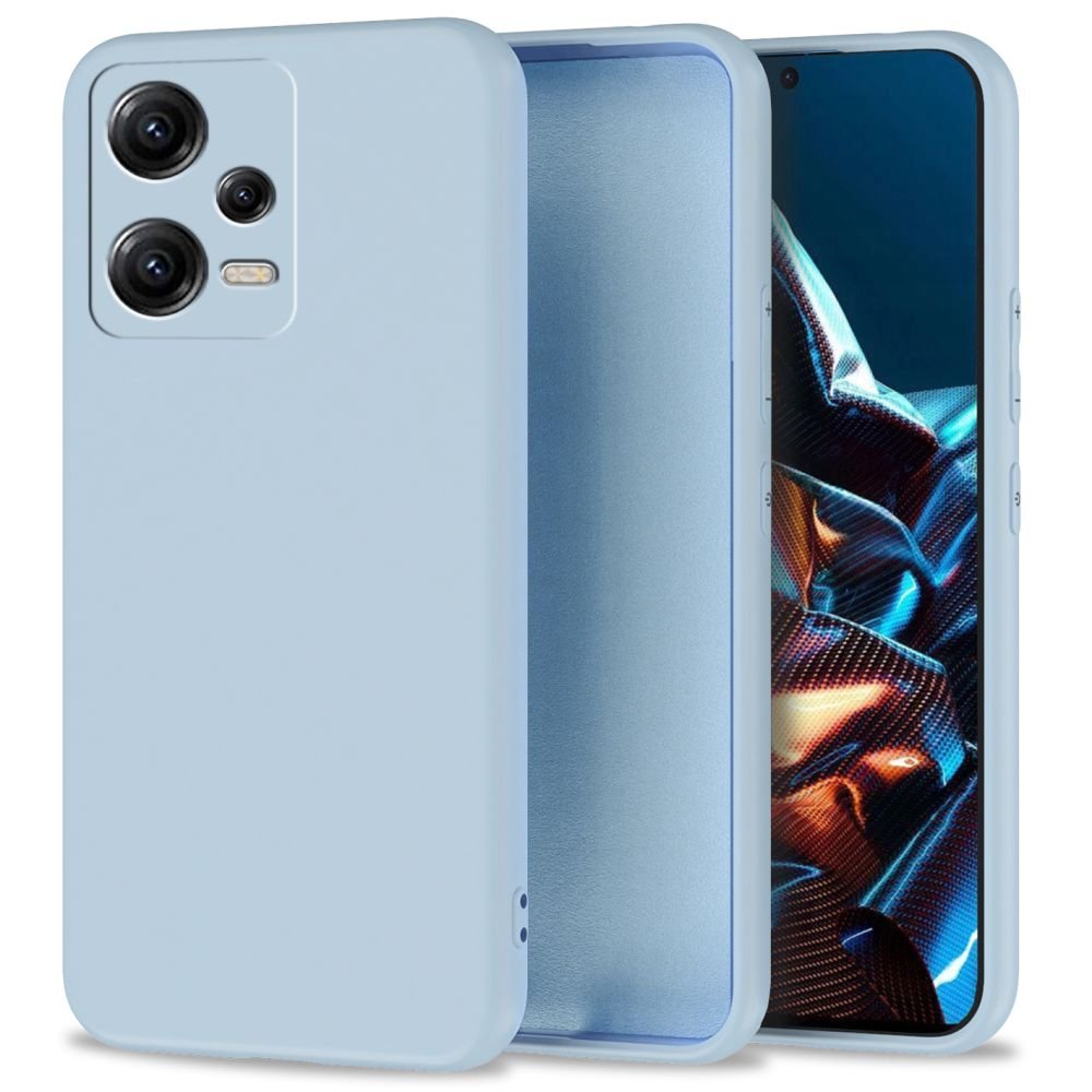 Tech - Protect Xiaomi Redmi Note 12 5G / Poco X5 5G Icon Θήκη Σιλικόνης Rubber TPU - Sky Blue