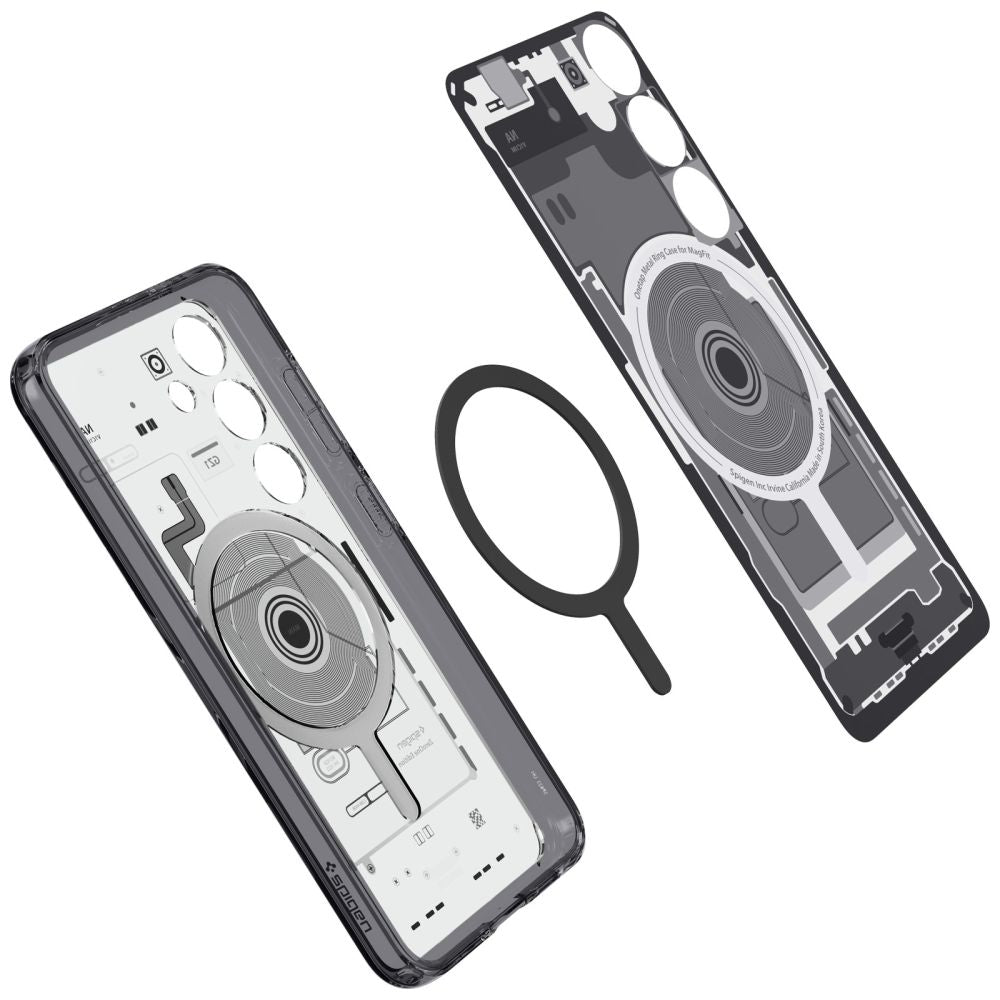 Spigen Samsung Galaxy S24 - Ultra Hybrid One Tap Ring MagSafe Σκληρή Θήκη με Πλαίσιο Σιλικόνης - Zero One