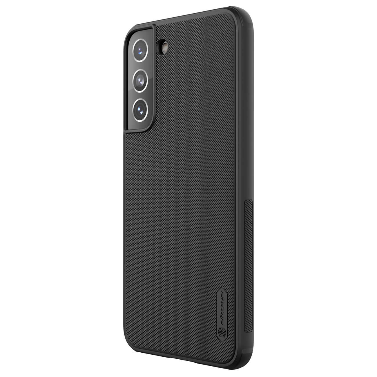 Nillkin Samsung Galaxy S22 Super Frosted Shield Pro Σκληρή Θήκη με Πλαίσιο Σιλικόνης - Black