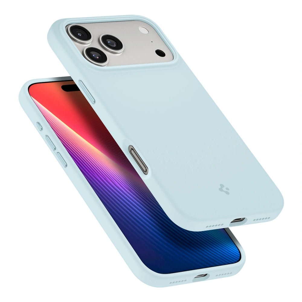 Spigen iPhone 17 Pro - Silicone Fit Mag - Θήκη Σιλικόνης με MagSafe - Mute Blue