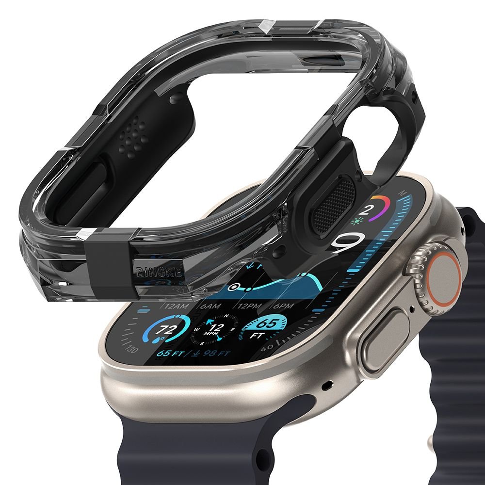 Ringke Θήκη Apple Watch Ultra (1/2/3) - 49mm - Fusion Bumper - Black