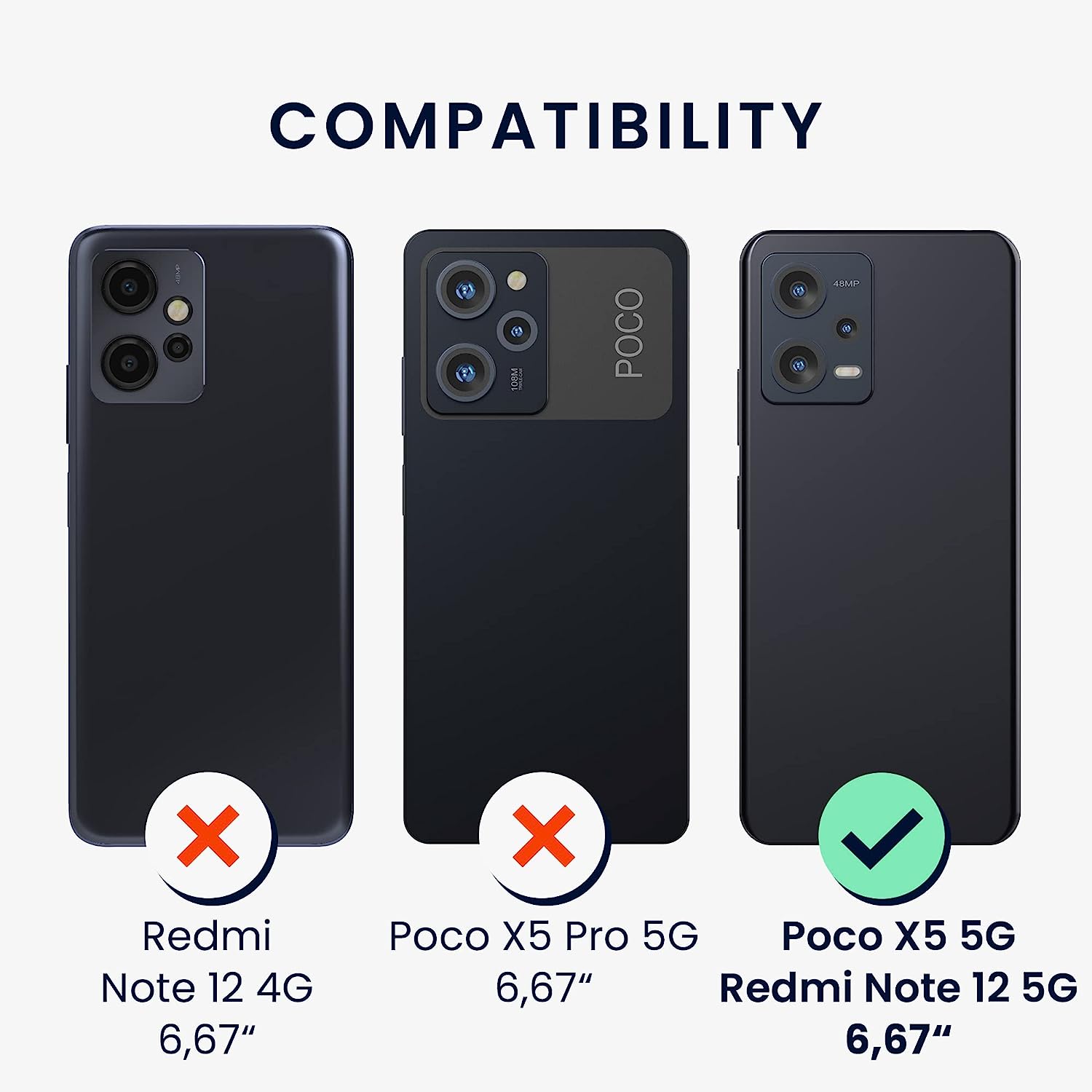 KW Xiaomi Redmi Note 12 5G / Xiaomi Poco X5 5G Θήκη από Φυσικό Ξύλο - Design Indian Sun - Dark Brown - 60891.03