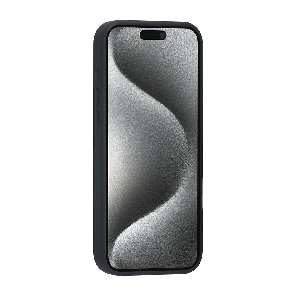 Tuniq iPhone 16 Pro Max Premium Liquid Silicone Θήκη Σιλικόνης - Μαύρη
