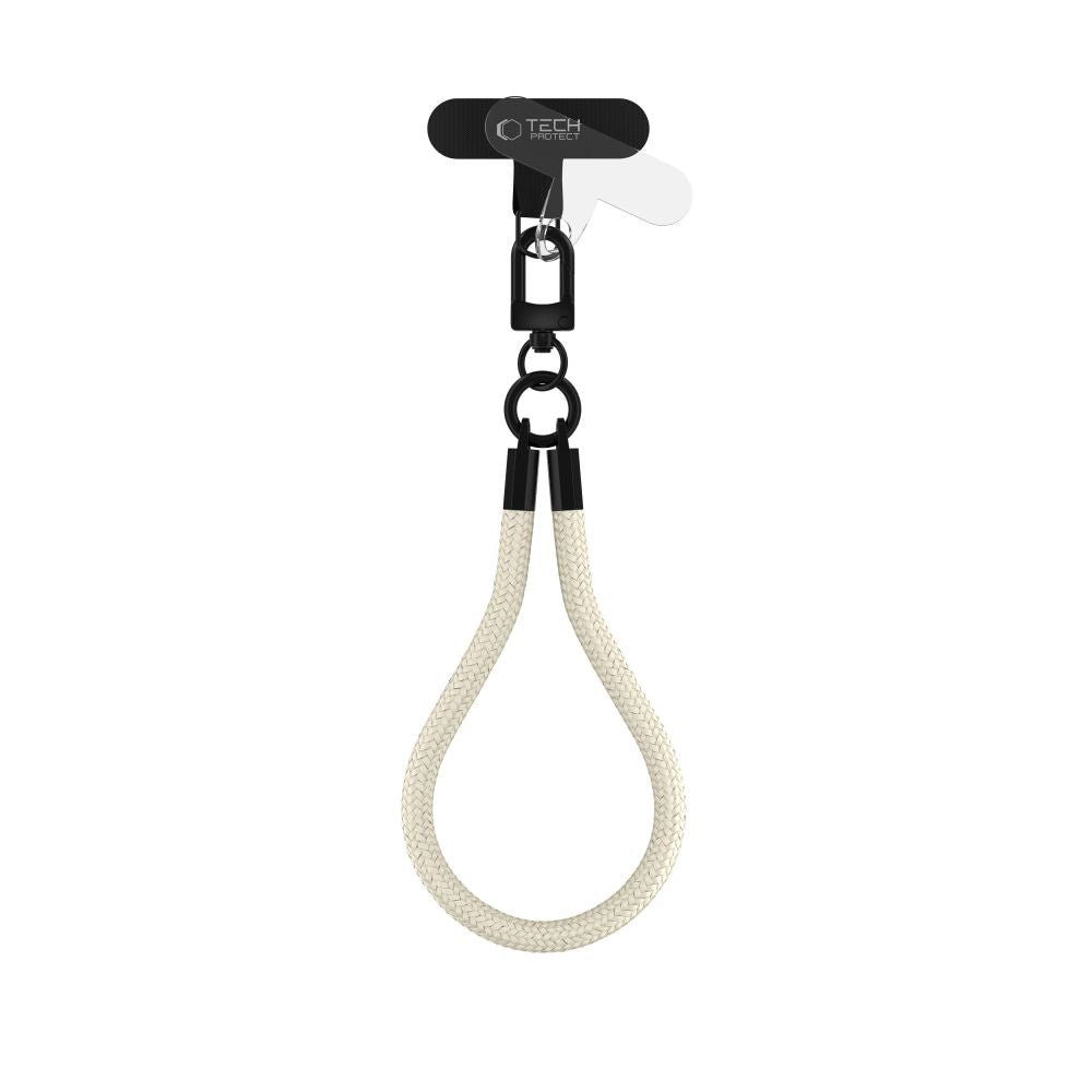 Tech - Protect C3S Rope Wrist Strap - Universal Λουράκι Καρπού για Θήκη Κινητού - Taupe / Black