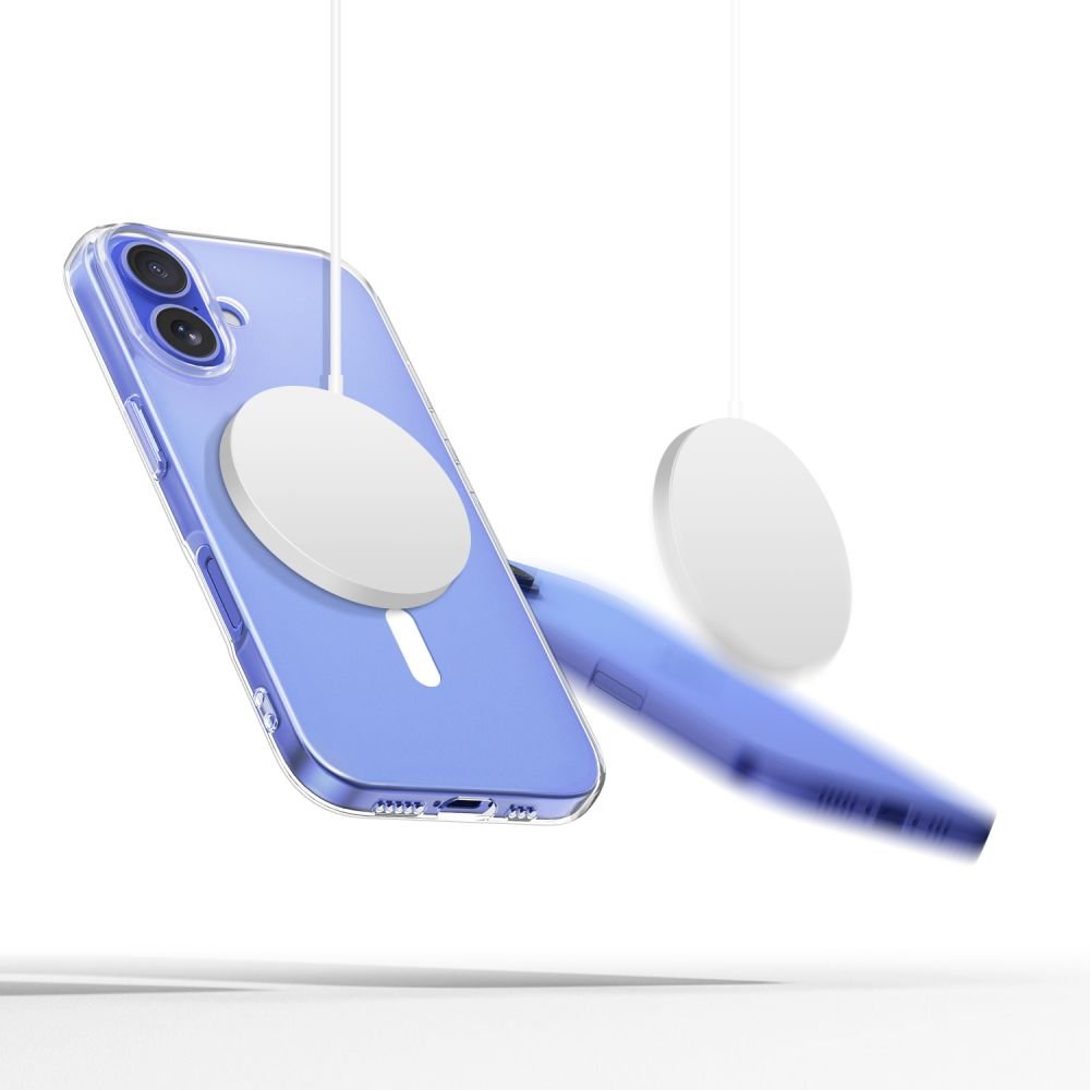 Tech - Protect iPhone 16 Flexair Θήκη Σιλικόνης TPU με MagSafe - Διάφανη
