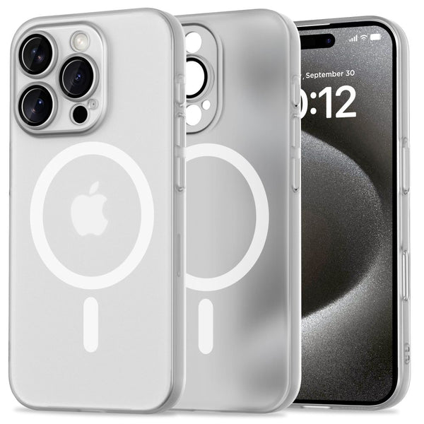 Tech - Protect iPhone 16 Pro Max MagSlim - Σκληρή Θήκη με MagSafe - Matte / White