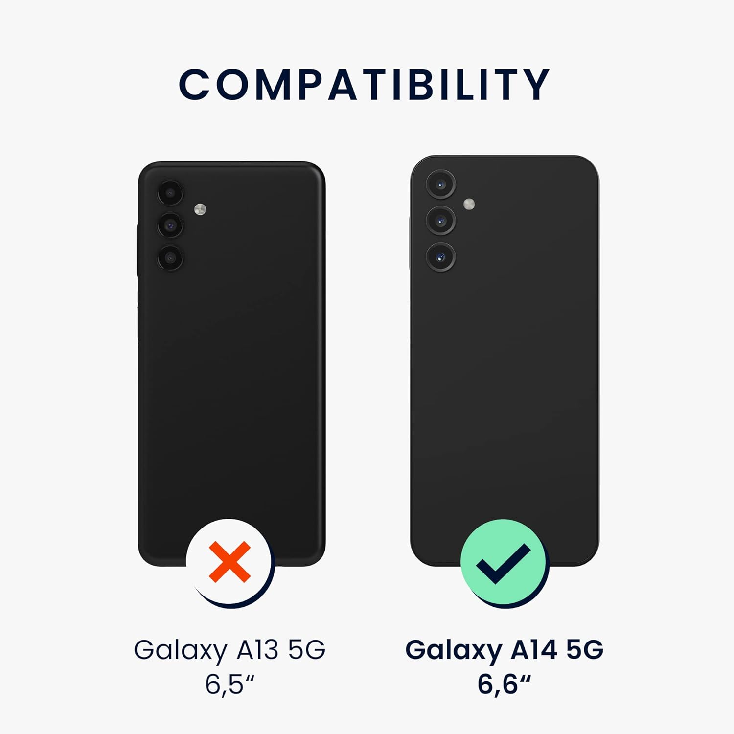 KW Samsung Galaxy A14 5G Θήκη Σιλικόνης Rubberized TPU - Forest Green