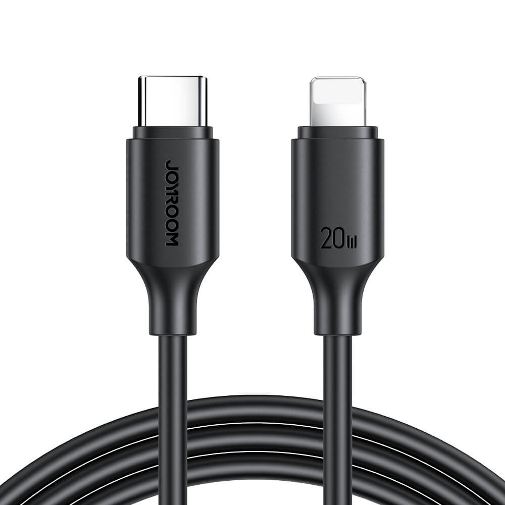 Joyroom S - CL020A9 PD 20W - Καλώδιο Δεδομένων και Φόρτισης Type - C to Lightning 1M - Black