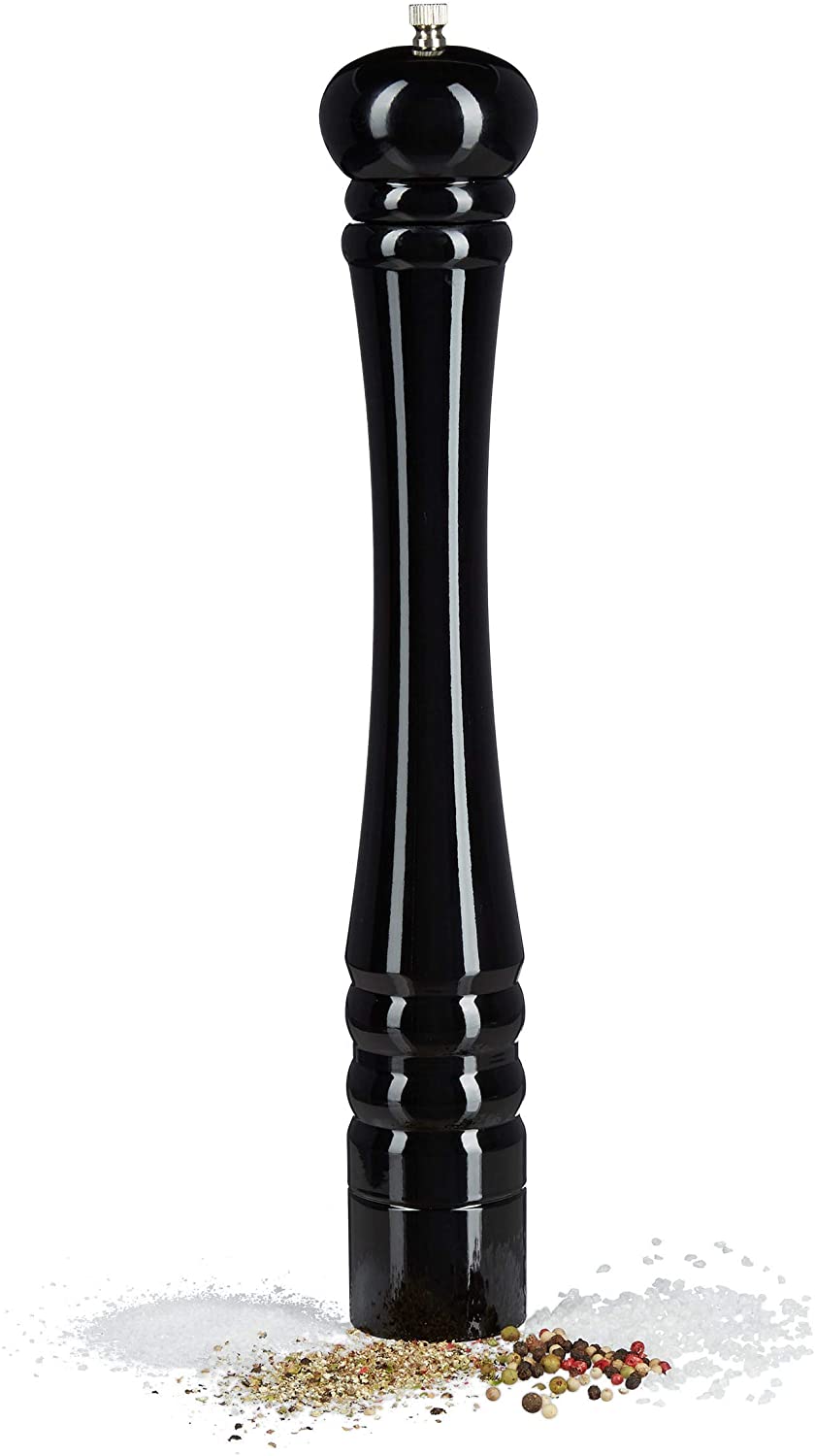 Relaxdays Ξύλινος Μύλος Πιπεριού - Black - 4052025972332