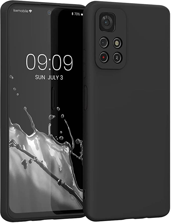 KW Xiaomi Poco M4 Pro 5G / Redmi Note 11S 5G Θήκη Σιλικόνης TPU - Black - 57024.01