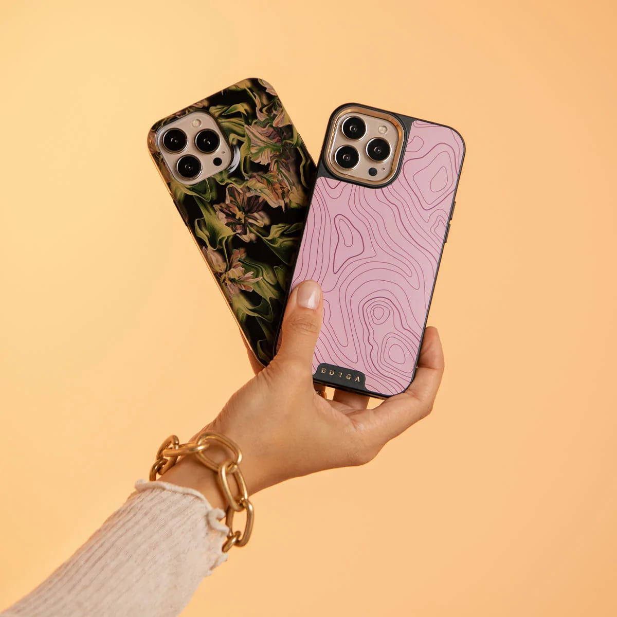 Burga iPhone 13 Pro Fashion Tough Σκληρή Θήκη - Subtropical
