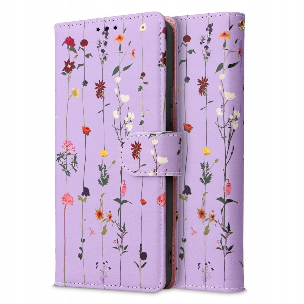 Tech - Protect Samsung Galaxy A54 5G Θήκη Πορτοφόλι Stand από Δερματίνη - Garden Violet