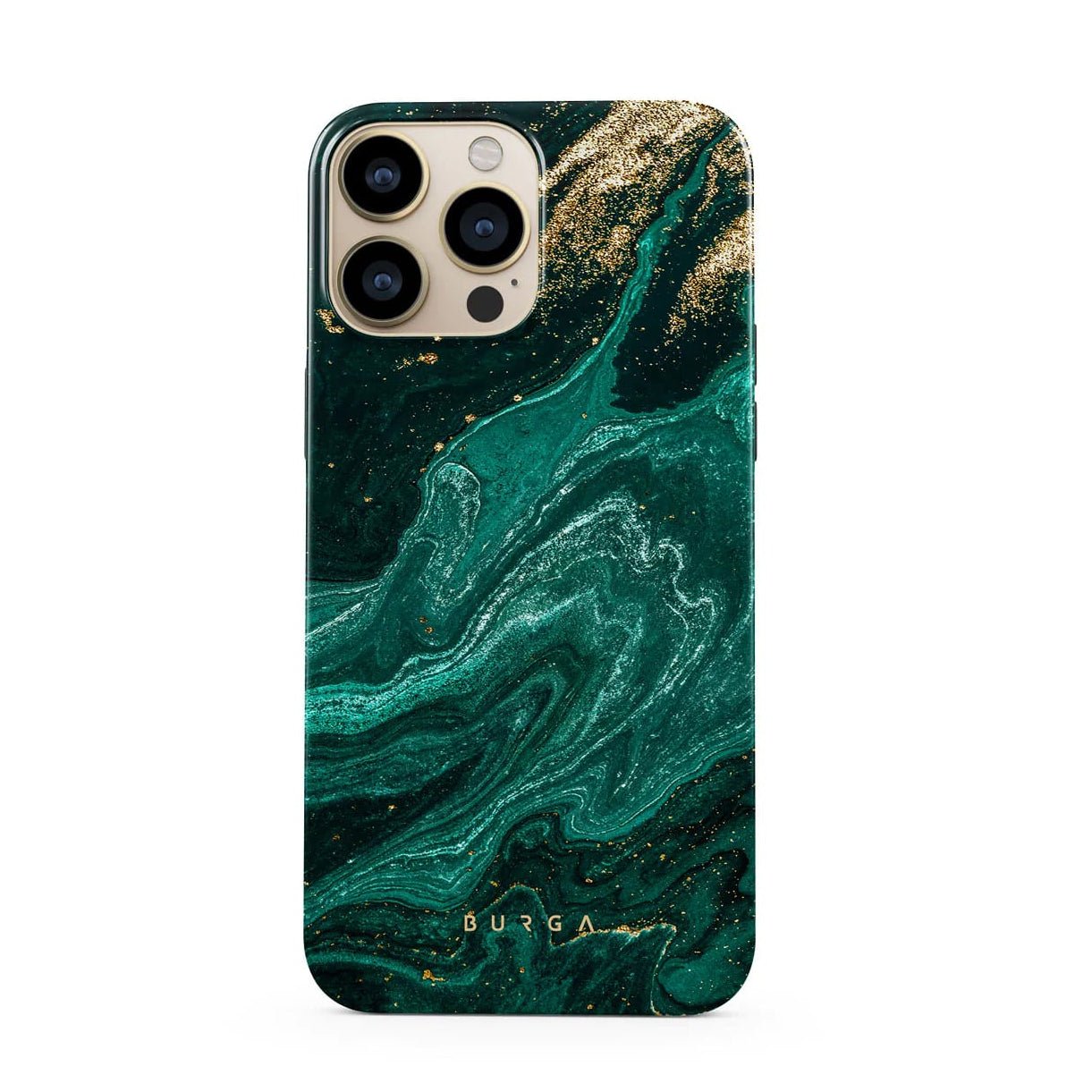 Burga iPhone 14 Pro Fashion Tough Σκληρή Θήκη - Emerald Pool