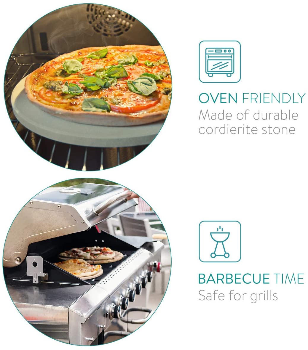 Navaris Στρόγγυλη Πέτρα Ψησίματος Πίτσας - 42560