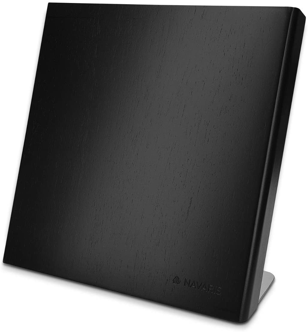 Navaris Wooden Magnetic Knife Holder Μαγνητική Ξύλινη Βάση Μαχαιριών - Rubberwood - 47366.03