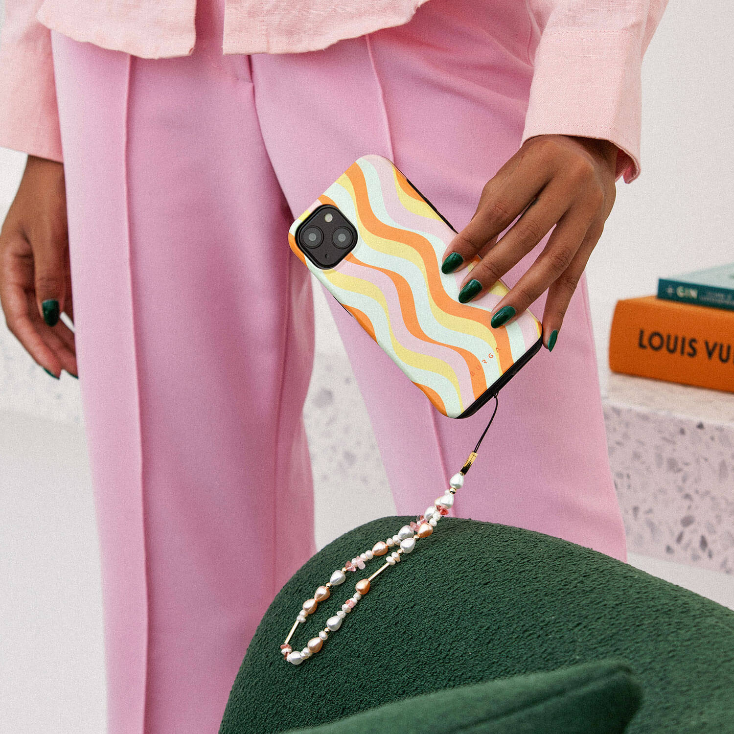 Burga Samsung Galaxy S22 Plus Fashion Tough Σκληρή Θήκη - Flower Power