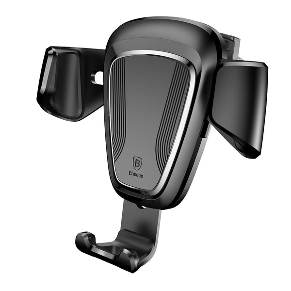 Baseus Gravity Car Air Vent Mobile Holder - Universal Βάση Αυτοκινήτου Αεραγωγού - Black - SUYL - 01