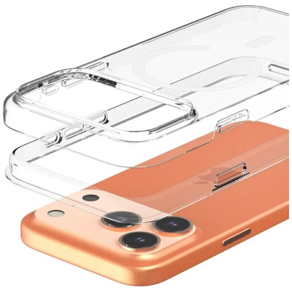 Araree iPhone 17 Pro - Duple M MagSafe - Σκληρή Θήκη με Πλαίσιο Σιλικόνης - Clear