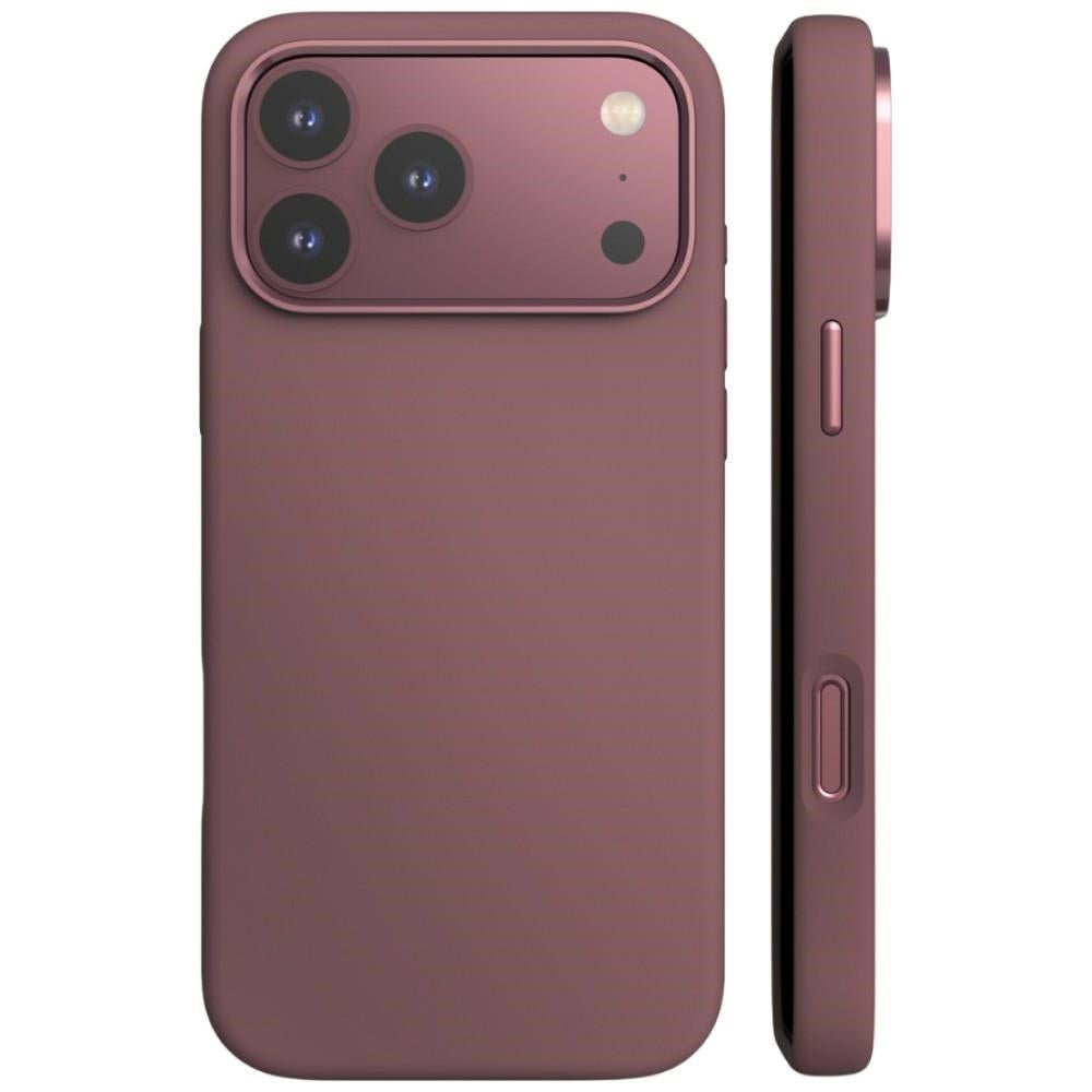 Araree iPhone 18 Pro Max / iPhone 17 Pro Max - Θήκη Σιλικόνης MagSafe - Typo Skin M - Burgundy