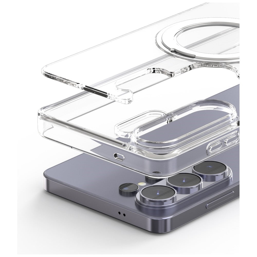 Araree Samsung Galaxy S26 Ultra - Σκληρή Θήκη με Πλαίσιο Σιλικόνης και Stand MagSafe - Duple M Stand - Clear