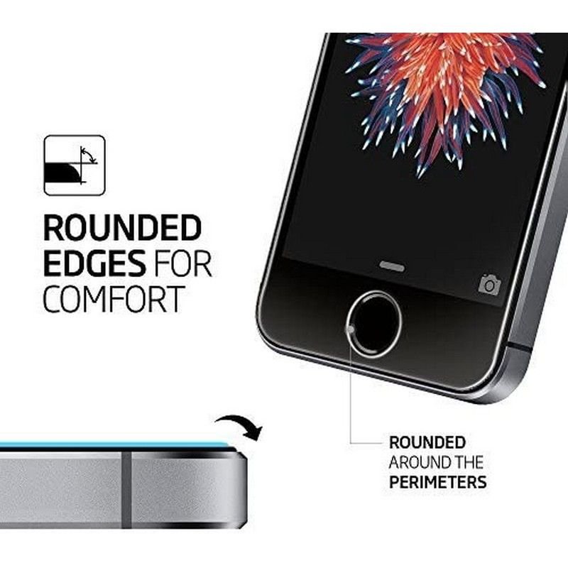 Spigen iPhone SE 2022 / SE 2020 / 7 / 8 GLAS.tR Slim Tempered Glass Αντιχαρακτικό Γυαλί Οθόνης 9H - Διάφανο